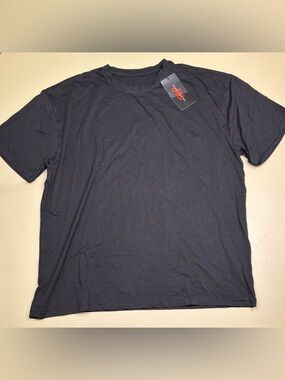 The Gym People Black Tee Shirt Medium Cotton Rayon Stretch Basic